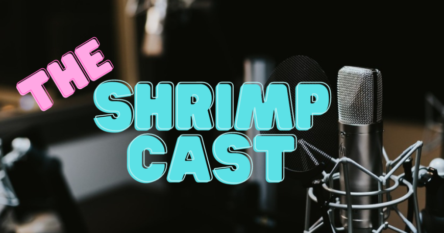 The Shrimpcast logo